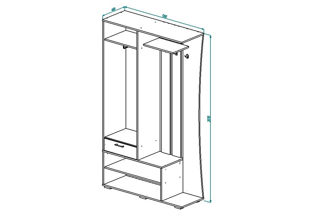 Прихожая ПР-12-3